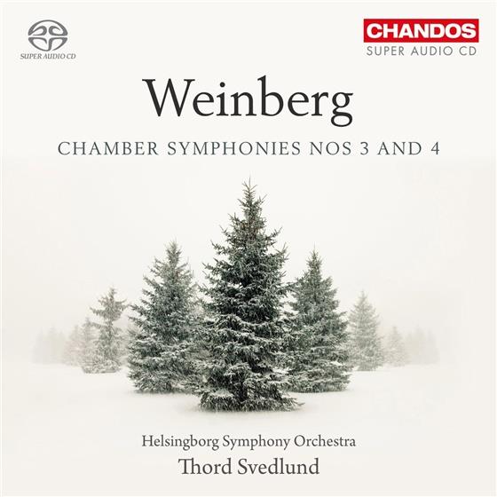 Mieczyslaw Weinberg (1919-1996), Thord Svedlund & Helsingborg Symphony Orchestra - Chamber Symphonies No. 3+4 SACD