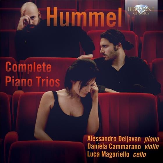 Johann Nepomuk Hummel (1778-1837), Daniela Cammarano, Luca Magariello & Alessandro Deljavan - Complete Piano Trios 2 CDs