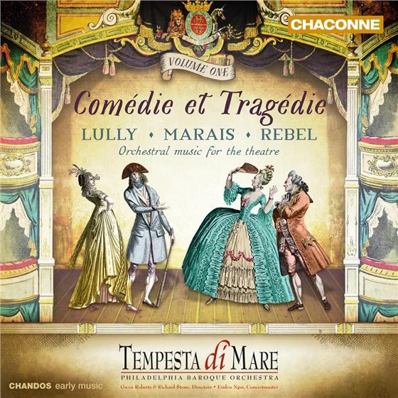 Tempesta di Mare, Jean Baptiste Lully (1632-1687), Marin Marais (1656-1728) & Rebel - Comédie Et Tragédie Vol.1