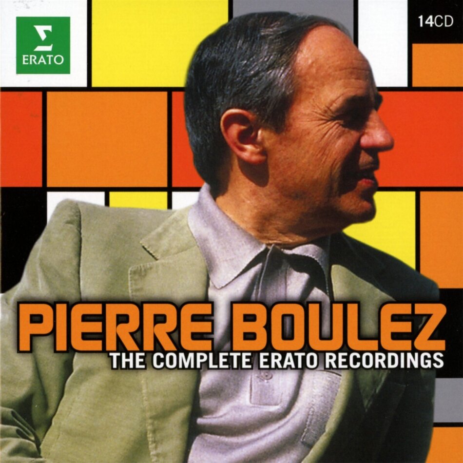 Pierre Boulez (*1925) - The Complete Erato Recordings 14 CDs