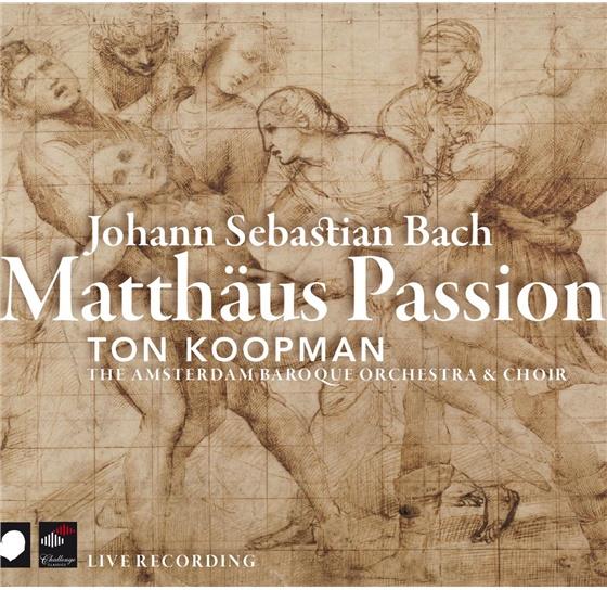 Ton Koopman, Amsterdam Baroque Orchestra & Choir & Johann Sebastian Bach (1685-1750) - Matthäus Passion 2 CDs