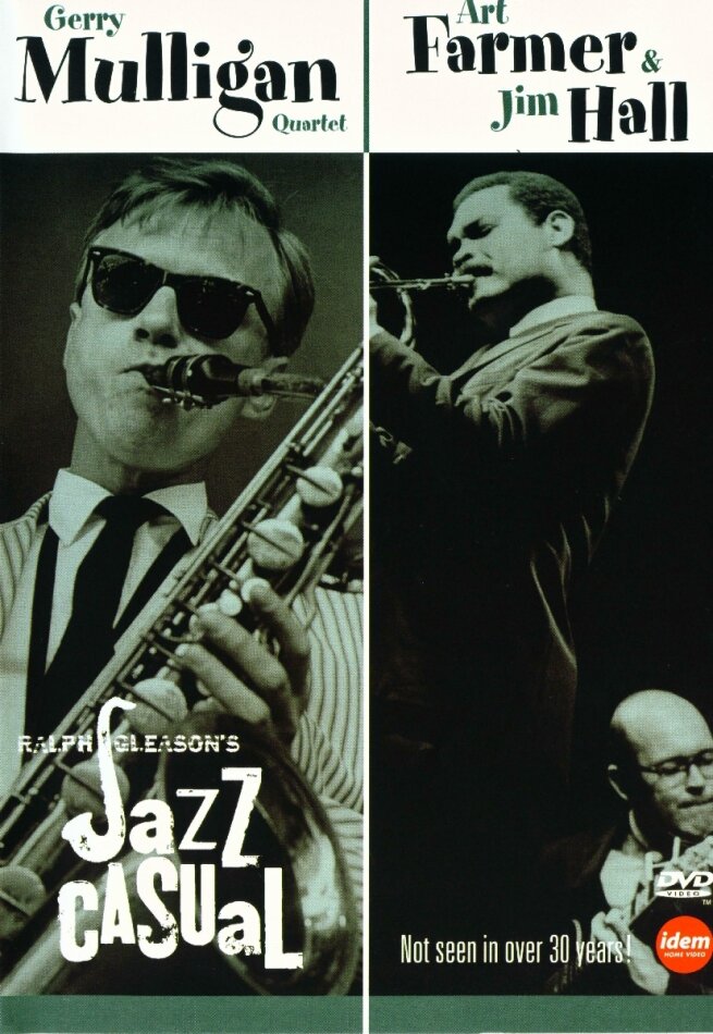 Gerry Mulligan Quartett, Art Farmer & Jim Hall - Jazz casual b/w