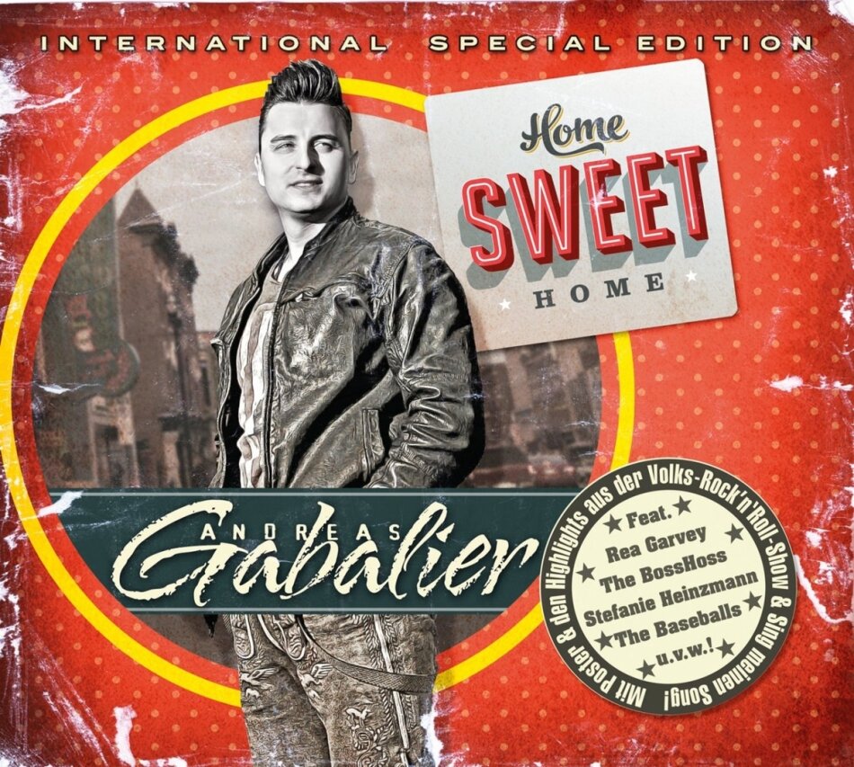 Andreas Gabalier - Home Sweet Home - International Special Edition - Jewelcase 2 CD