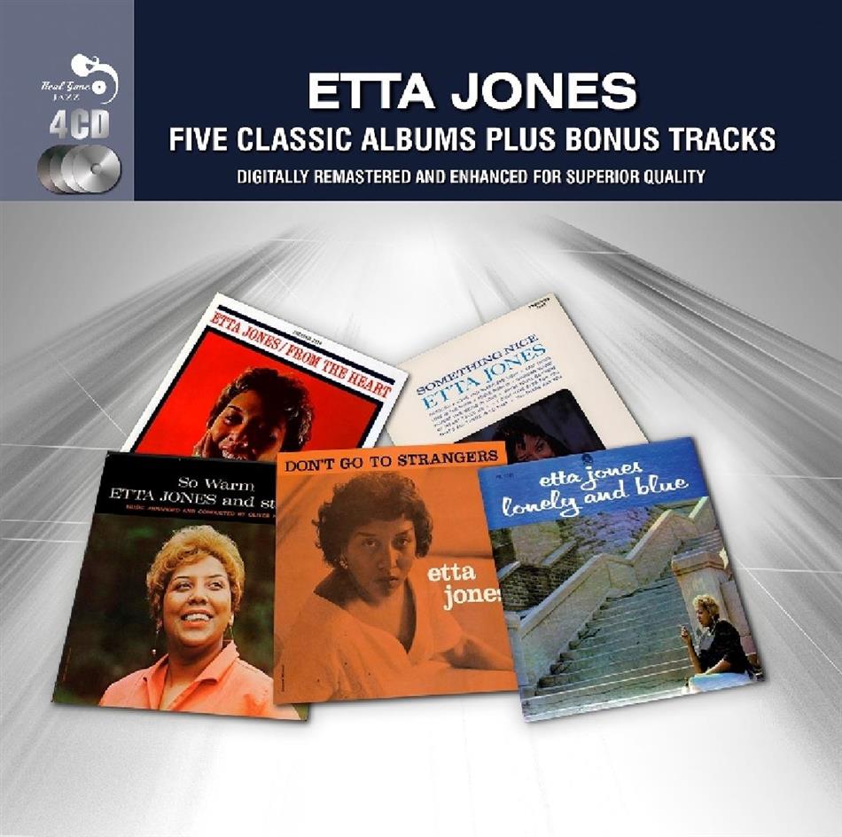 Etta Jones - 5 Classic Albums Plus 4 CDs