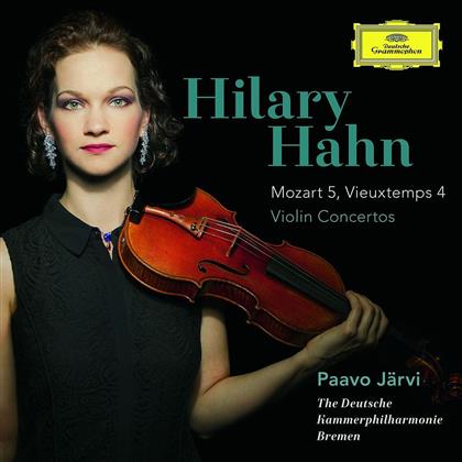 Wolfgang Amadeus Mozart (1756-1791), Henri Vieuxtemps (1820-1881), Paavo J&auml;rvi, Hilary Hahn & Deutsche Kammerphilharmonie Bremen - Violin Concertos