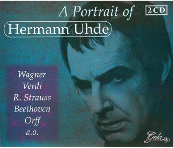 Hermann Uhde, Ludwig van Beethoven (1770-1827), Carl Orff (1895-1982), Richard Strauss (1864-1949), … - A Portrait Of Hermann Uhde 2 CD
