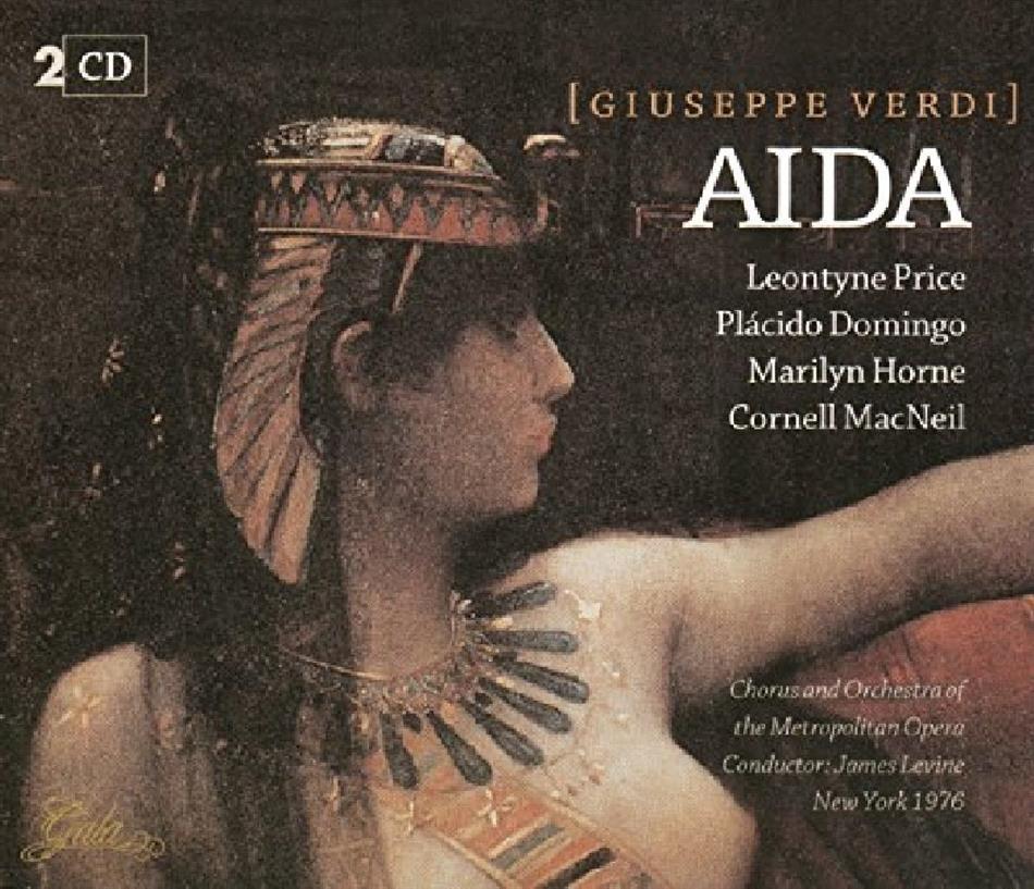 James Morris, Marilyn Horne, Leontyne Price, Plácido Domingo, … - Aida - New York, 6 March 1976 2 CD