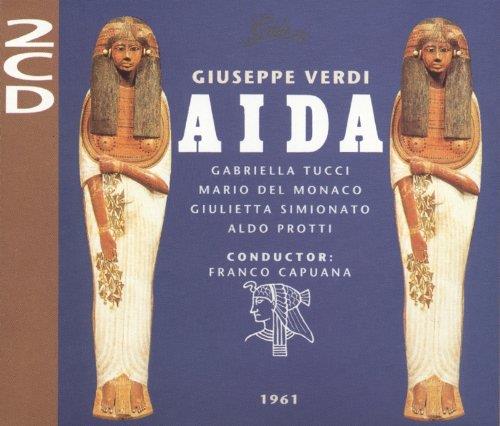 Gabriella Tucci, Mario Del Monaco, Giulietta Simionato, Aldo Protti, … - Aida - Tokyo 6.10.1961 2 CDs