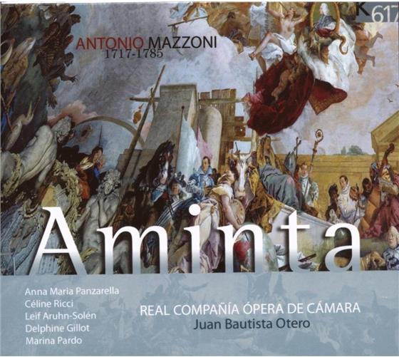 Antonio Mazzoni 1717-1785, Juan Bautista Otero, Anna Maria Panzarella, Celine Ricci, Delphine Gillot, … - Aminta 2 CD