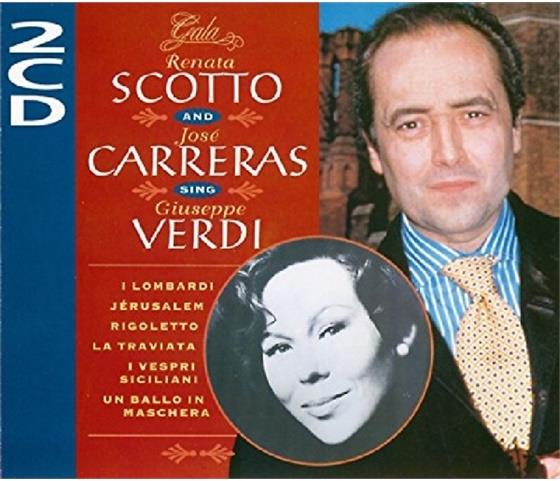 Giuseppe Verdi (1813-1901), Renata Scotto & José Carreras - Scotto & Carreras Sing Verdi 2 CDs