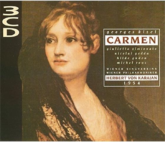 Giulietta Simionato, Nicolai Gedda, Hilde Güden, Michel Roux, … - Carmen + Bonus Track - Wien, 8.10.1954 3 CD