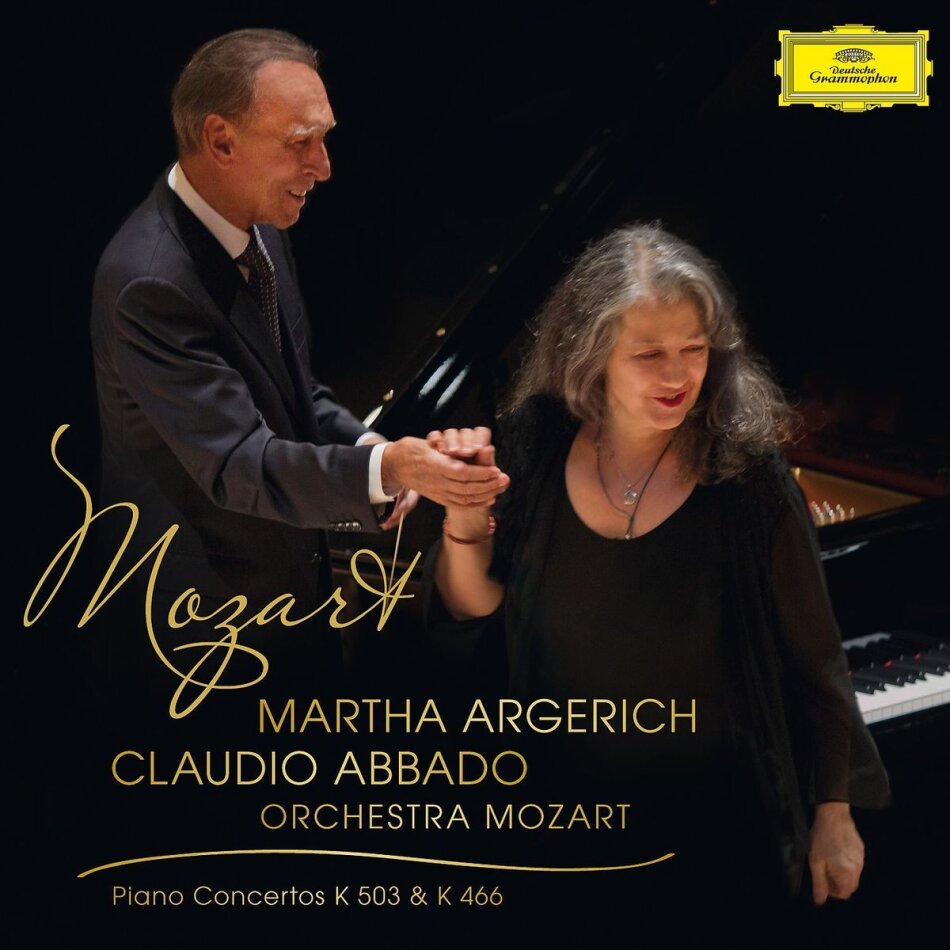 Martha Argerich & Claudio Abbado - Piano Concertos K 503 & K 466 LP + Digital Copy