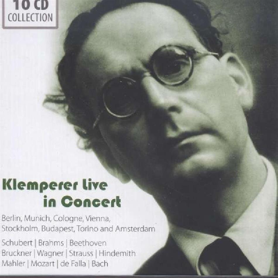 Otto Klemperer, Royal Concertgebouw Orchestra, Radio-Sinfonie-Orchester Berlin & Symphonieorchester des Bayerischen Rundfunks - Otto Klemper : Live In Concert 10 CDs