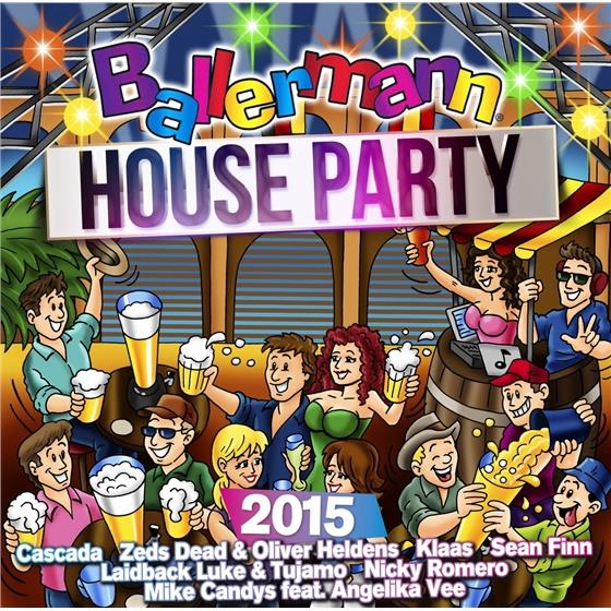 Ballermann House Party - Various 2015 2 CDs