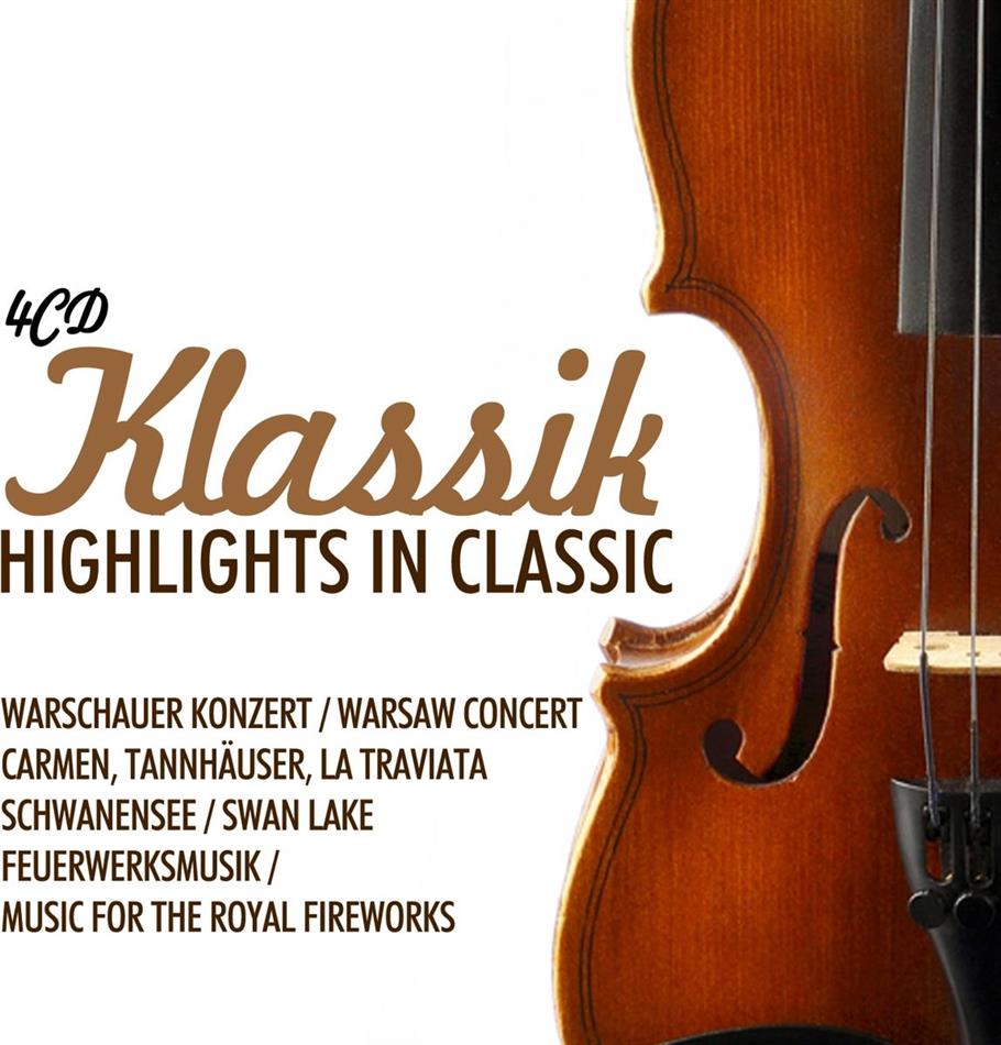 Various Artists - 2 Cds - Klassik - Highlights In Classic 4 CD
