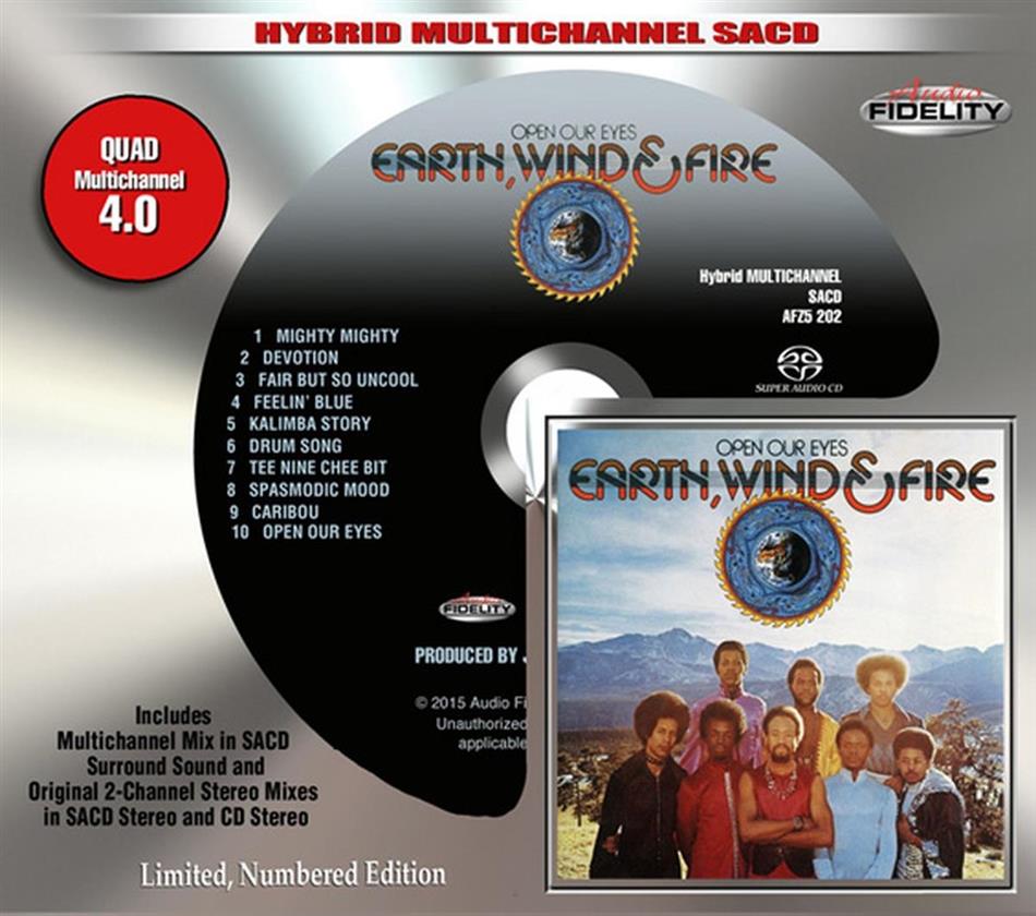 Earth, Wind & Fire - Open Our Eyes - Audio Fidelity Hybrid SACD