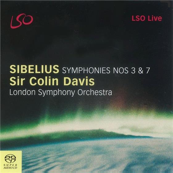 Sir Colin Davis, Jean Sibelius (1865-1957) & The London Symphony Orchestra - Sinfonien 3 & 7 Hybrid SACD