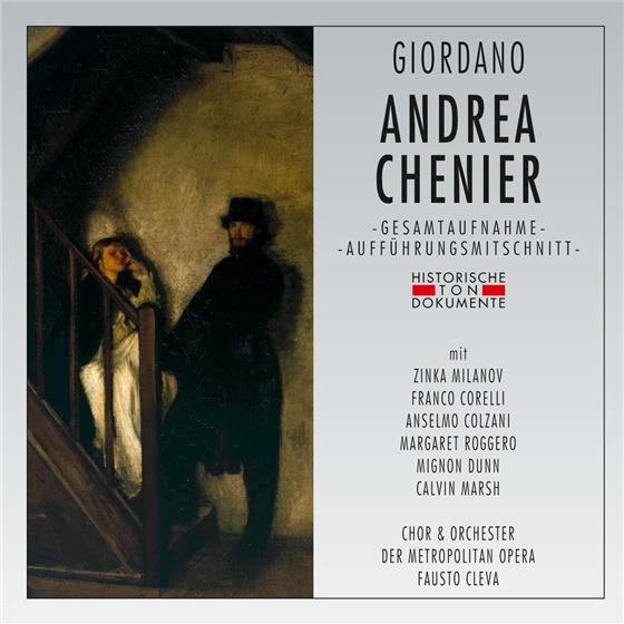 Chor & Orchester Der Metropolitan Opera, Fausto Cleva, Umberto Giordano (1867-1948), Zinka Milanov, Lili Chookasian, … - Andrea Chenier - Aufführungsmitschnitt vom 17.11.1962 2 CD