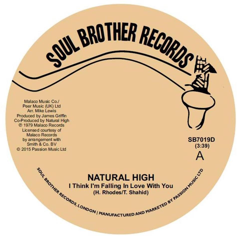 Natural High - I Think I'm Falling In Love With You / Trust In Me - 7 Inch 7" Single