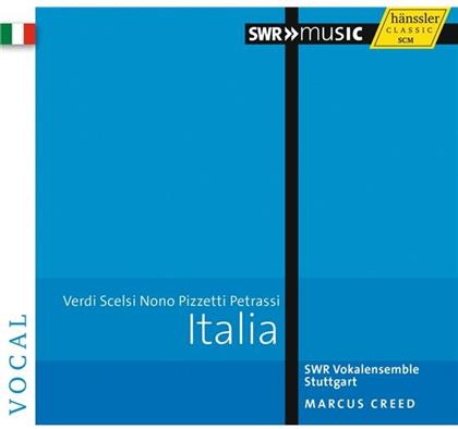 SWR Vokalensemble Stuttgart, Giuseppe Verdi (1813-1901), Giacinto Scelsi (1905-1968), Luigi Nono (1924-1990), &hellip; - Italia
