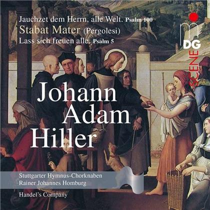 Thomas Riede, Johann Adam Hiller 1728-1804, Rainer Johannes Homburg, Veronika Winter, Knut Schoch, &hellip; - Choral Works (Hybrid SACD)
