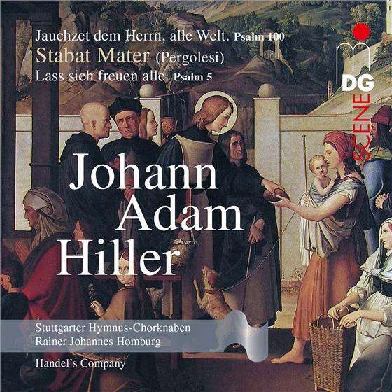 Thomas Riede, Johann Adam Hiller 1728-1804, Rainer Johannes Homburg, Veronika Winter, Knut Schoch, … - Choral Works Hybrid SACD