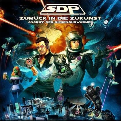 SDP - Zur&uuml;ck In Die Zukunst - Limited Spacecrew Edition incl. 2 Actionfigures, Logbuch, Member Card etc. (3 CDs + DVD)