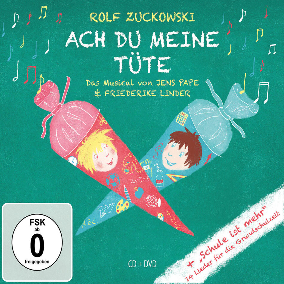 Rolf Zuckowski - Ach Du Meine Tüte CD + DVD