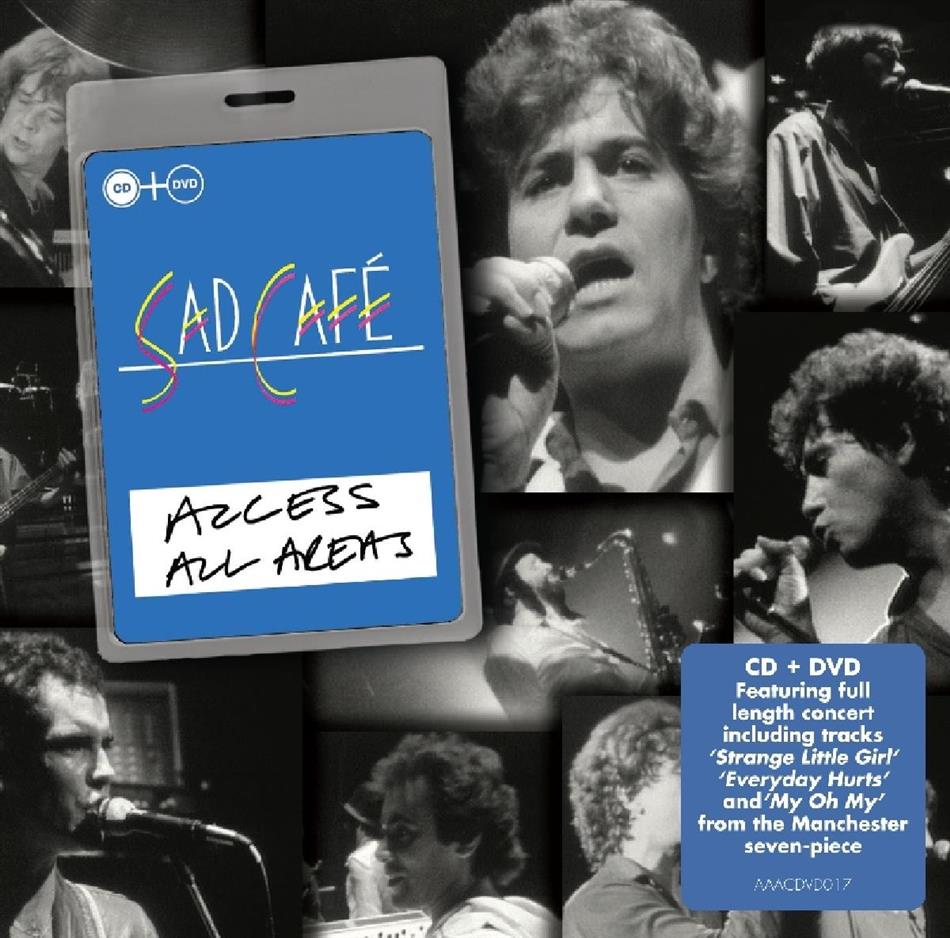 Sad Cafe - Access All Areas CD + DVD