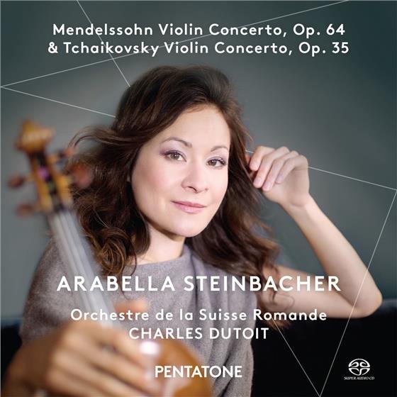 Peter Iljitsch Tschaikowsky (1840-1893), Felix Mendelssohn-Bartholdy (1809-1847) & Arabella Steinbacher - Violin Concertos SACD
