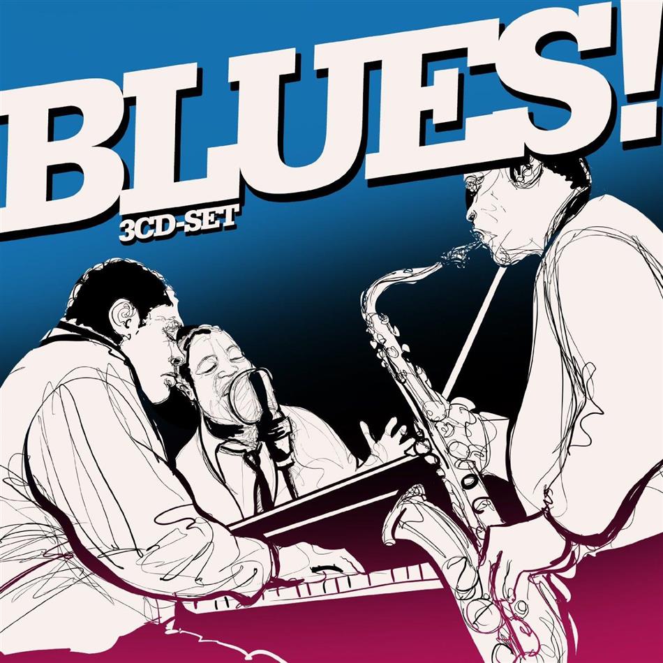 Blues! - Various - Zyx Records 3 CDs