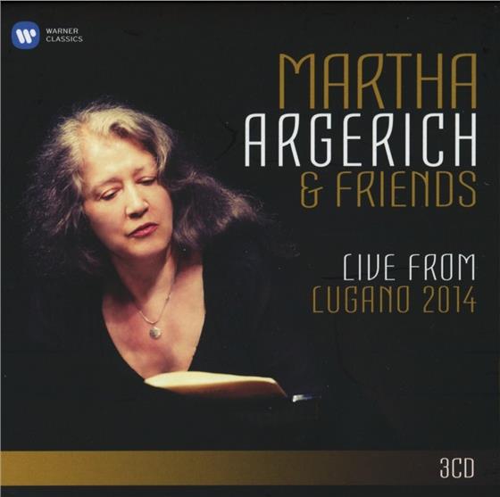 Wolfgang Amadeus Mozart (1756-1791), Ludwig van Beethoven (1770-1827), Francis Poulenc (1899-1963), + & Martha Argerich - Argerich & Friends - Live From Lugano 2014 3 CD
