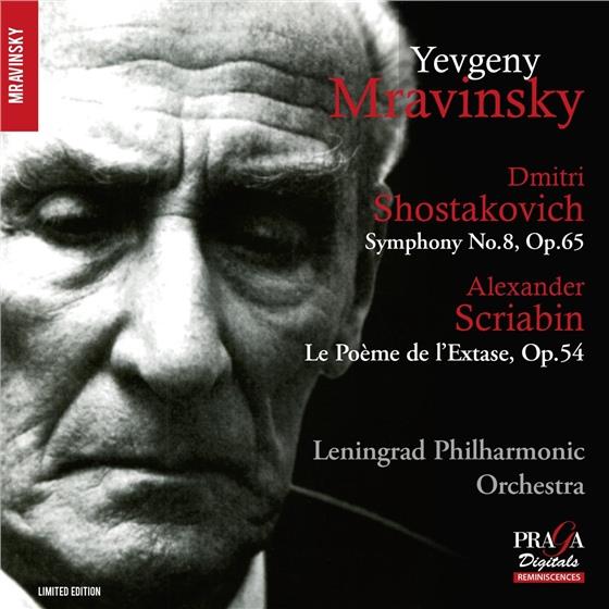 Dimitri Schostakowitsch (1906-1975), Alexander Scriabin (1872-1915), Evgeny Mravinsky & Leningrad Philharmonic Orchestra - Symphony No 8 / Poème De L' Extase SACD