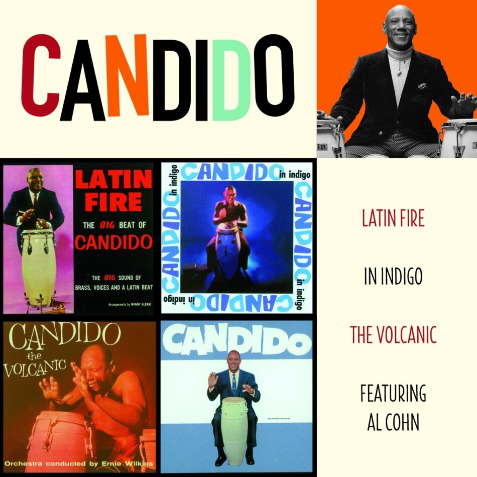 Candido - Latin Fire / In Indigo / The Volcanic 2 CD