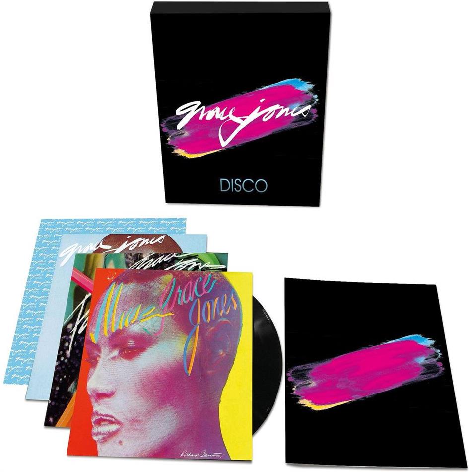 Grace Jones - Portfolio/Fame/Muse - The Disco Trilogy 4 LPs