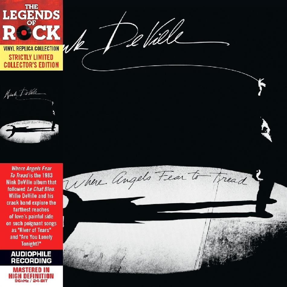 Mink De Ville - Where Angels Fear To Tread - Deluxe Paper Sleeve, Vinyl Replica