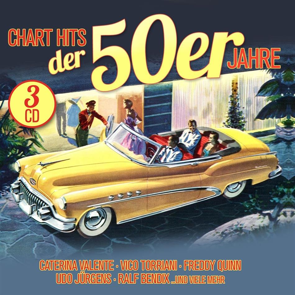 Chart Hits Der 50er Jahre 3 CD