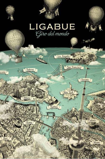 Ligabue - Giro Del Mondo Deluxe Edition, 3 CDs + Blu-ray