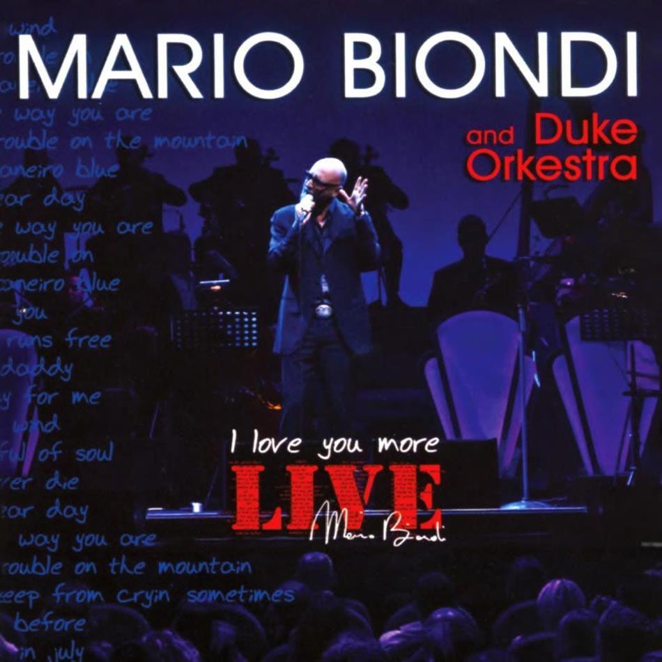 Mario Biondi - I Love You More - Live 2 CDs