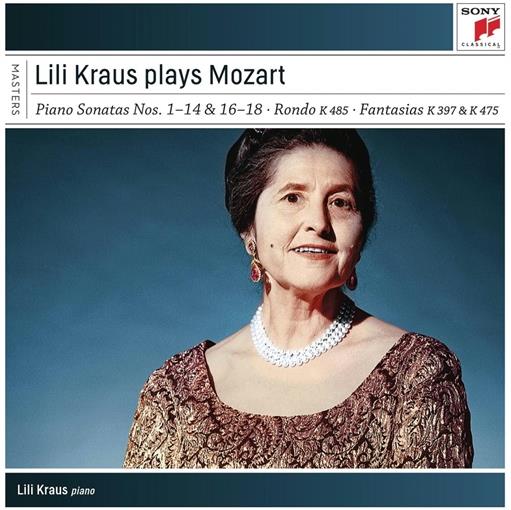 Wolfgang Amadeus Mozart (1756-1791) & Lili Kraus - Lili Kraus Plays Mozart Piano Sonatas - Piano Sonatas Nos. 1-14 & 16-18 - Rondo K485 - Fantasias K397 & K475 4 CDs