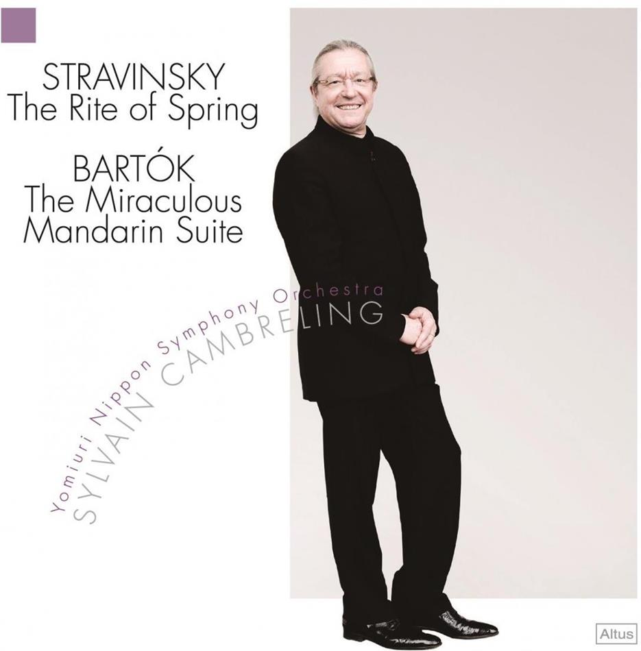 Igor Strawinsky (1882-1971), Béla Bartók (1881-1945), Sylvain Cambreling & Yomiuri Nippon Symphony Orchestra - Rite Of Spring / Miraculous Mandarin Suite