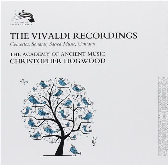 Antonio Vivaldi (1678-1741), Christopher Hogwood & Academy Of Ancient Music - The Vivaldi Recordings - Concertos, Sonatas, Sacred Music, Cantatas 20 CDs