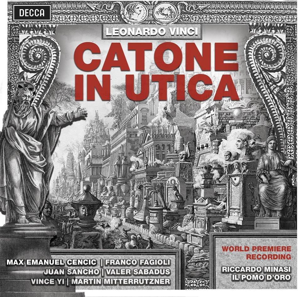 Riccardo Minasi, Franco Fagioli, Juan Sancho, Valer Sabadus, Vince Yi, … - Catone In Utica - World Premiere Recording 3 CD