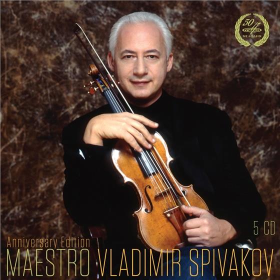 Vladimir Spivakov (Vl) National Symphony Orchestr, Vladimir Spivakov, National Symphony Orchestra of Russia & Moscow Virtuosi Chamber Orchestra - Anniversary Edition - Maestro Vladimir Spivakov 5 CDs