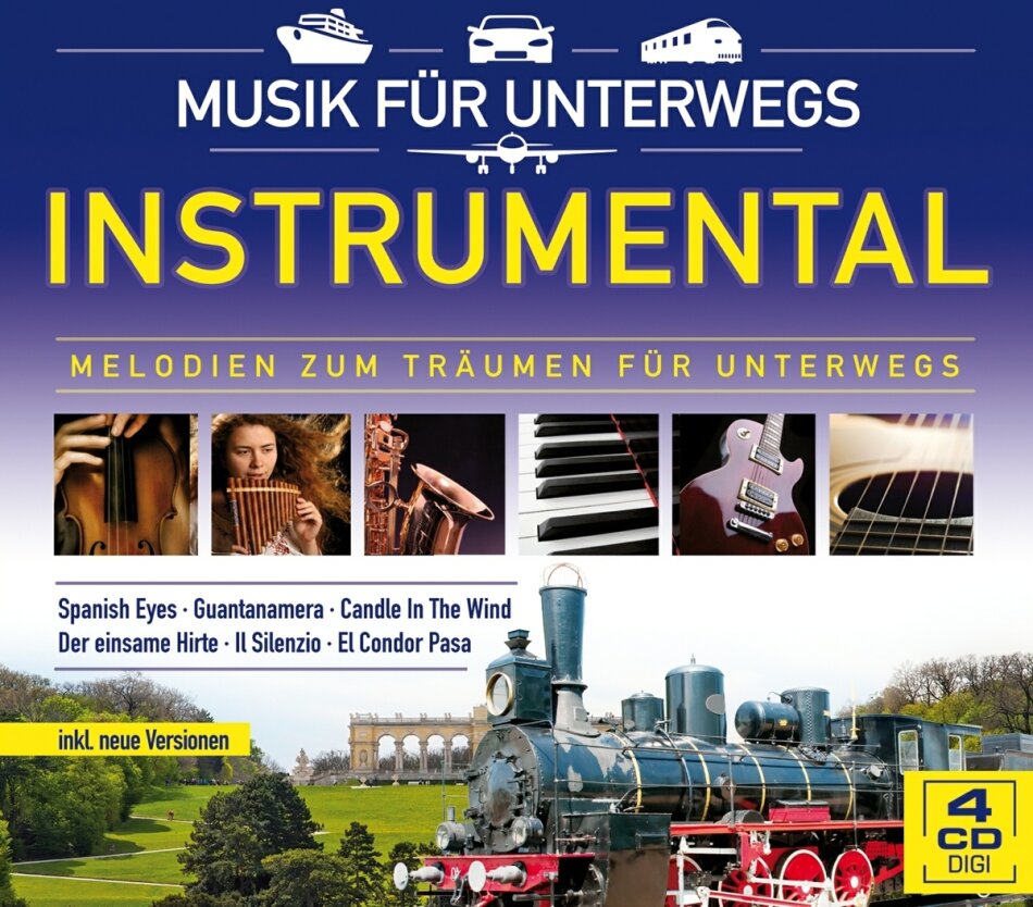Musik Für Unterwegs - Instrumental 4 CDs