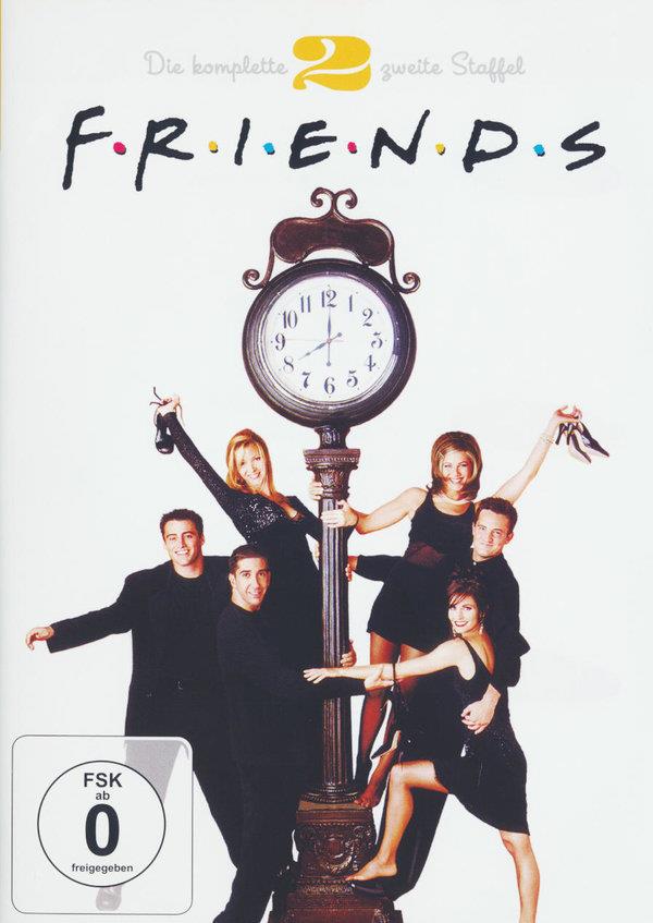 Friends - Staffel 2 4 DVDs