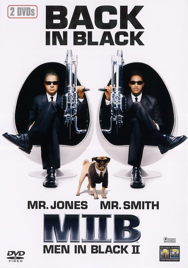 Men in black 2 (2002) 2 DVDs