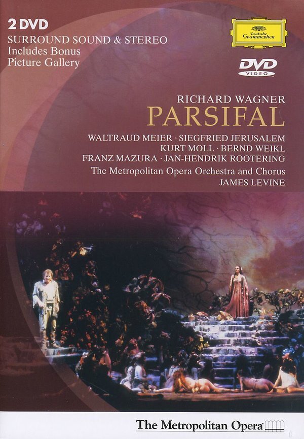 Metropolitan Opera Orchestra, James Levine & Siegfried Jerusalem - Wagner - Parsifal Deutsche Grammophon, 2 DVDs