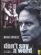 Don't say a word (2001) 2 DVD