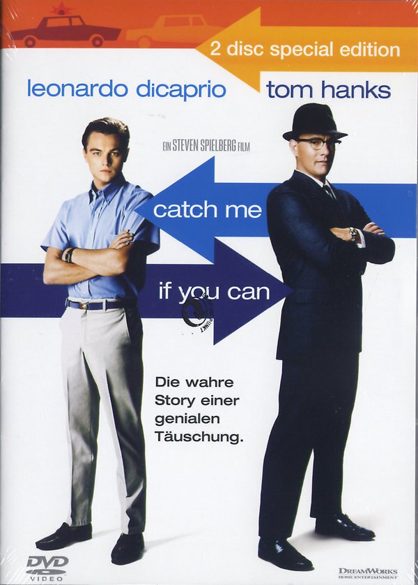 catch me if you can (2002) 2 DVDs